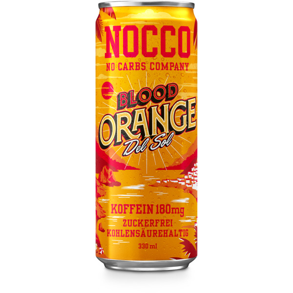 Nocco BCAA Blood Orange Del Sol 330ml