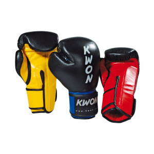 Kwon Leder Kickboxhandschuhe KO Champ