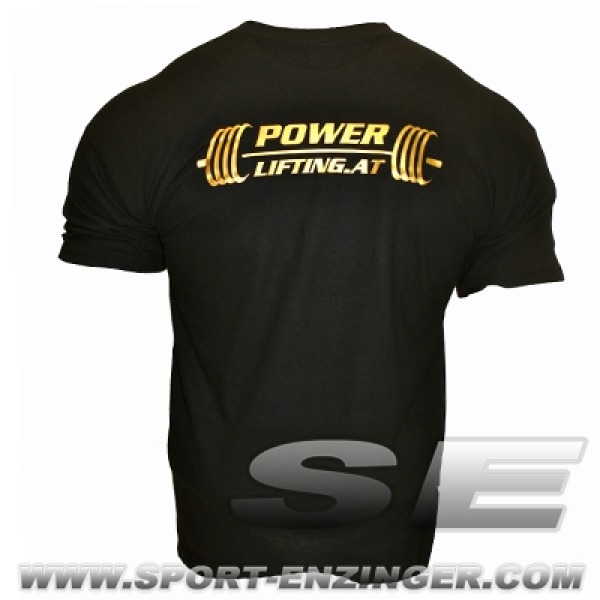 Powerlifting Shirt Gold Edition