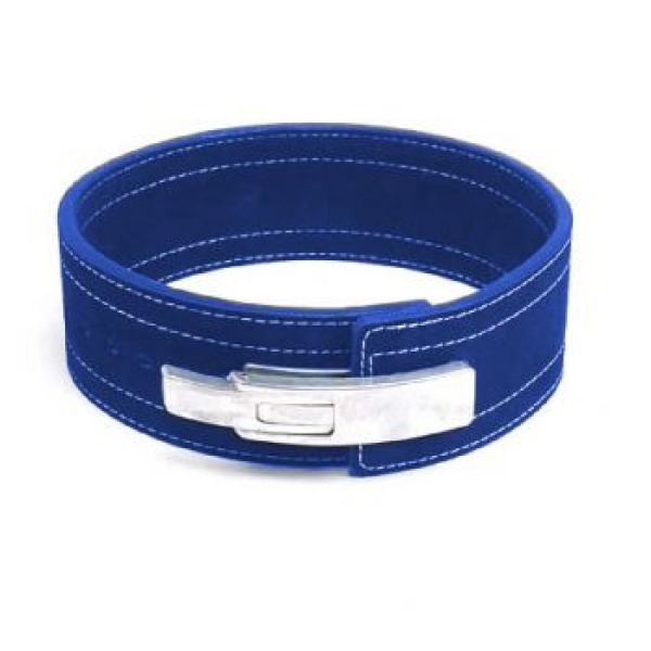 Inzer - Lever Belt - blau/blue/bleu - Schnellverschluss 10 mm