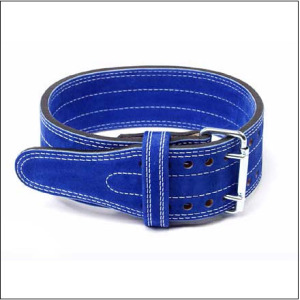 Inzer - Buckle Belt - 2 Prong - blau/blue/bleu - 10 mm