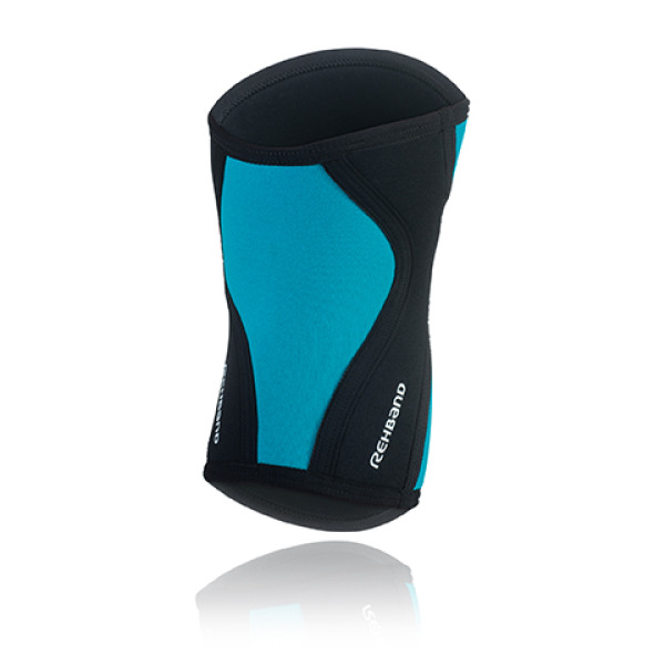 Rehband RX Knee Sleeve 5mm türkis/blau