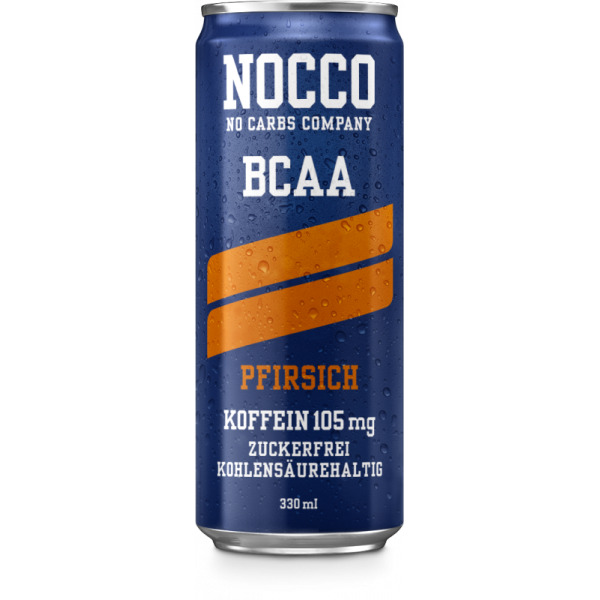 Nocco BCAA Drink Pfirsich 330ml