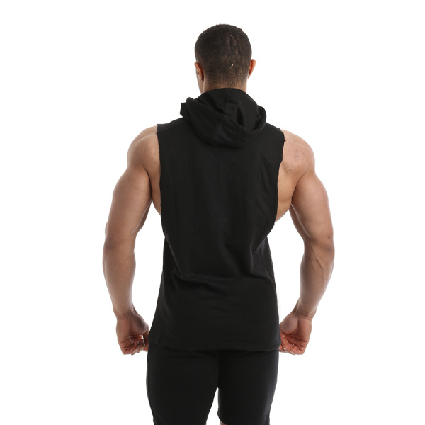 Golds Gym Mens Drop Armhole Sweatshirt black