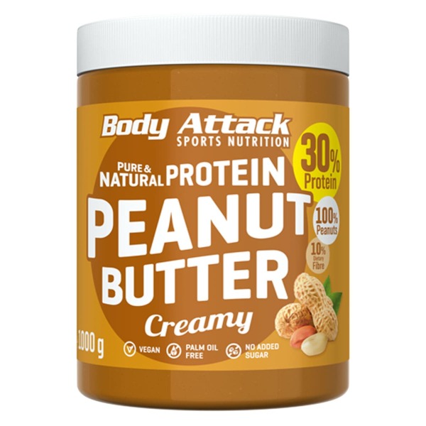 Body Attack Peanut Butter - 1000g