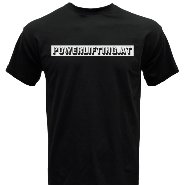 "Powerlifting.at" T-Shirt Style 1