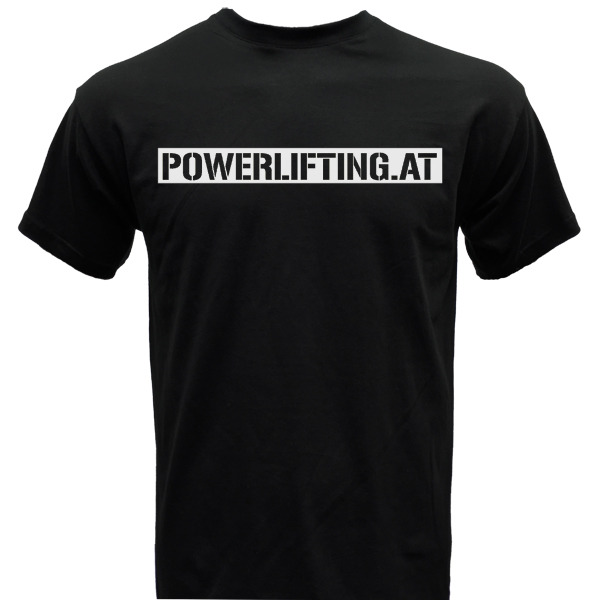 "Powerlifting.at" T-Shirt Style 2