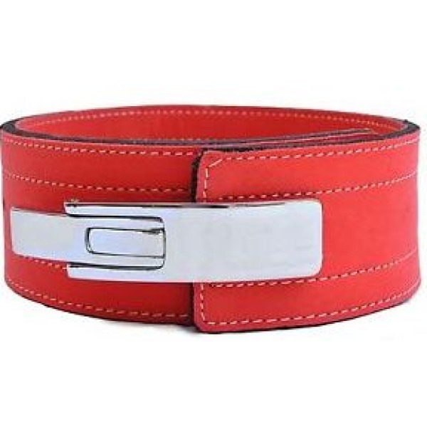 Inzer - Lever Belt - rot/red/rouge - Schnellverschluss 10 mm