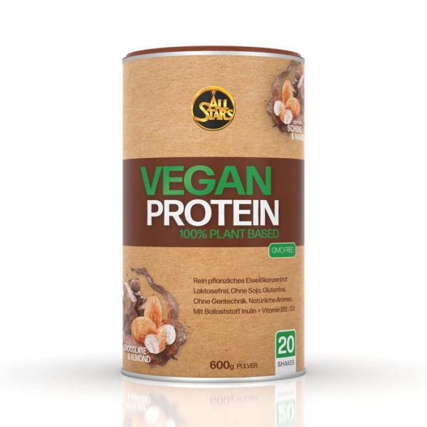 All Stars Vegan Protein 600g Dose