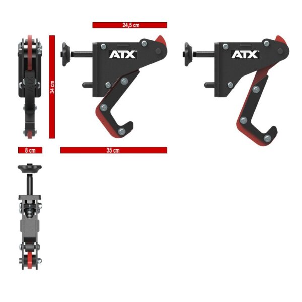 ATX® Monolift / Hantelablage Compact Series 600-700-800