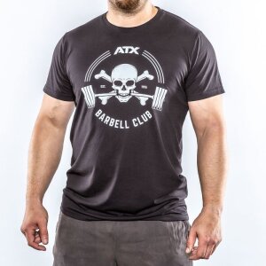 ATX® Barbell Club T-Shirt schwarz / black - Size M - XXL