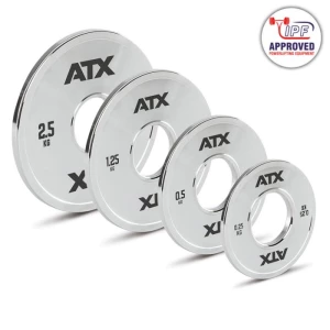 ATX® Fractional Steel Plate 0,25, 0,50 1,25 und 2,50 kg Set