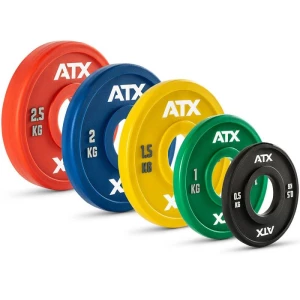 ATX® PU Fractional Plates / Change Plates 0,5 bis 2,5 kg Set