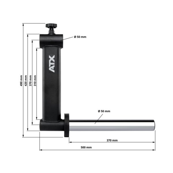 Camber Bar Attachment 50 mm - Paar
